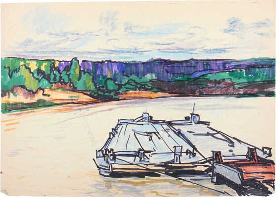 Алексеев Михаил Юрьевич. Лот из двух работ 1970-х гг.: 